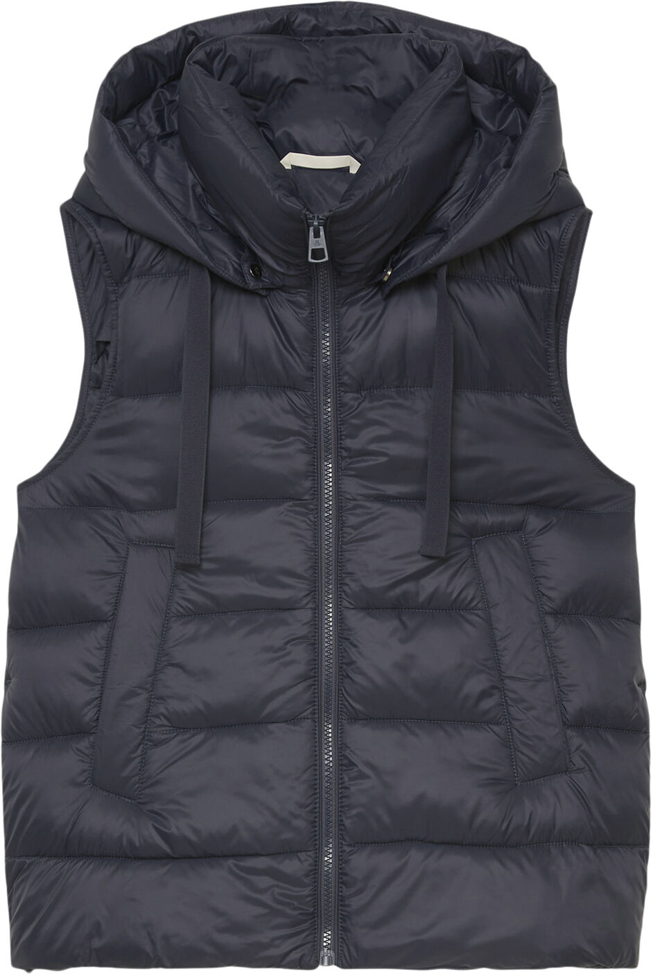 BNOS recycled no down, vest, detach