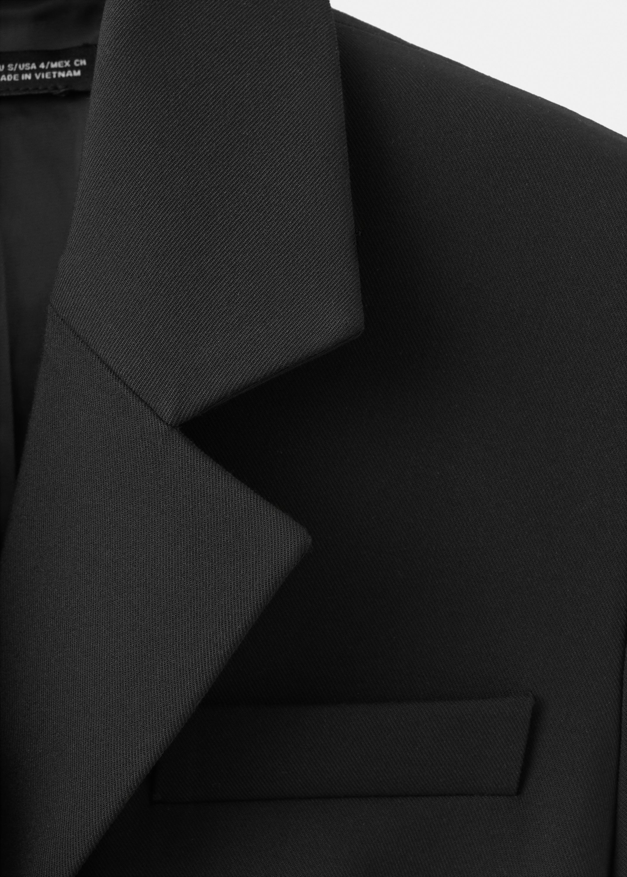Double-breasted blazer-style dress