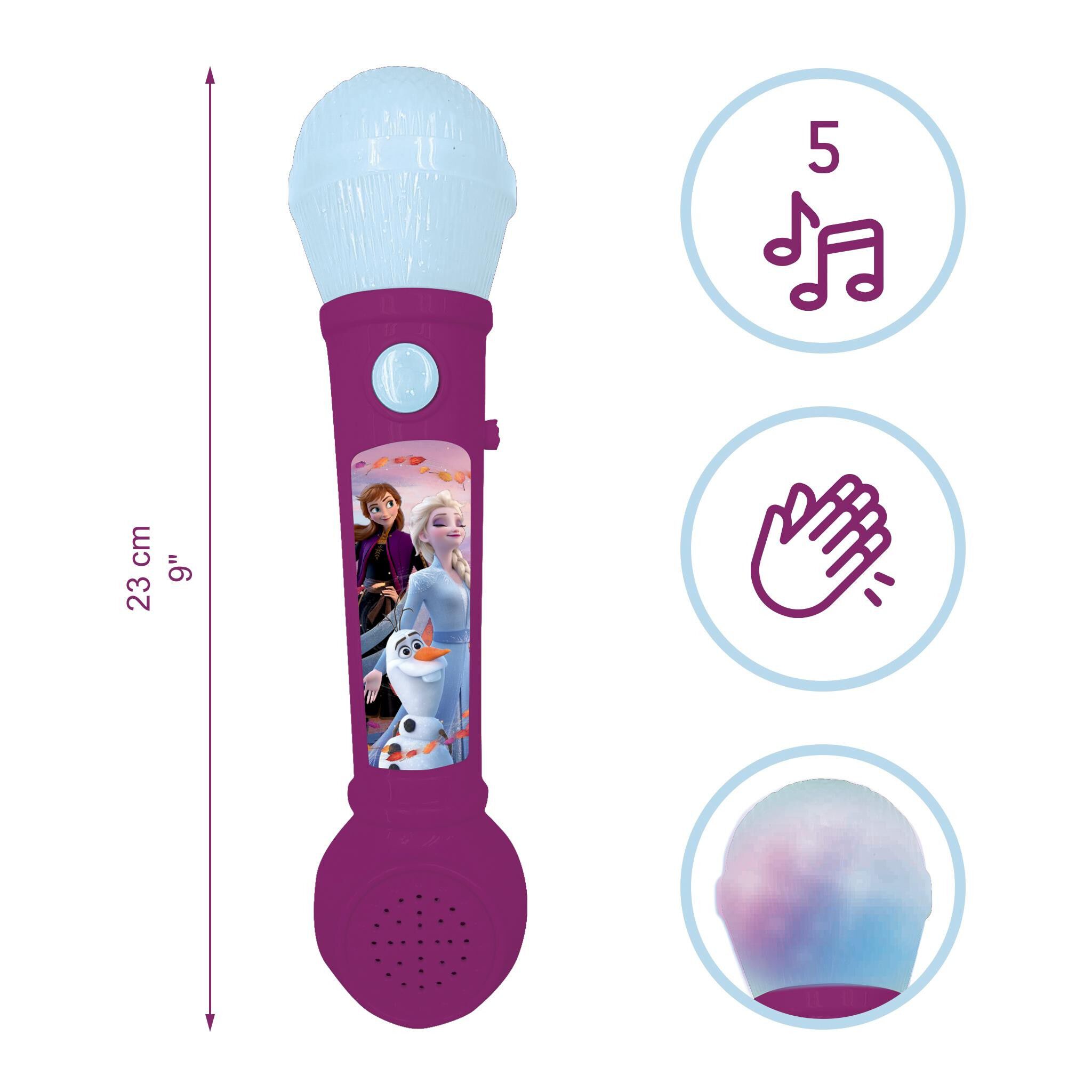 Frozen Lighting Microphon