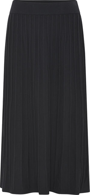 Skirt_ Pleated Fan Knit