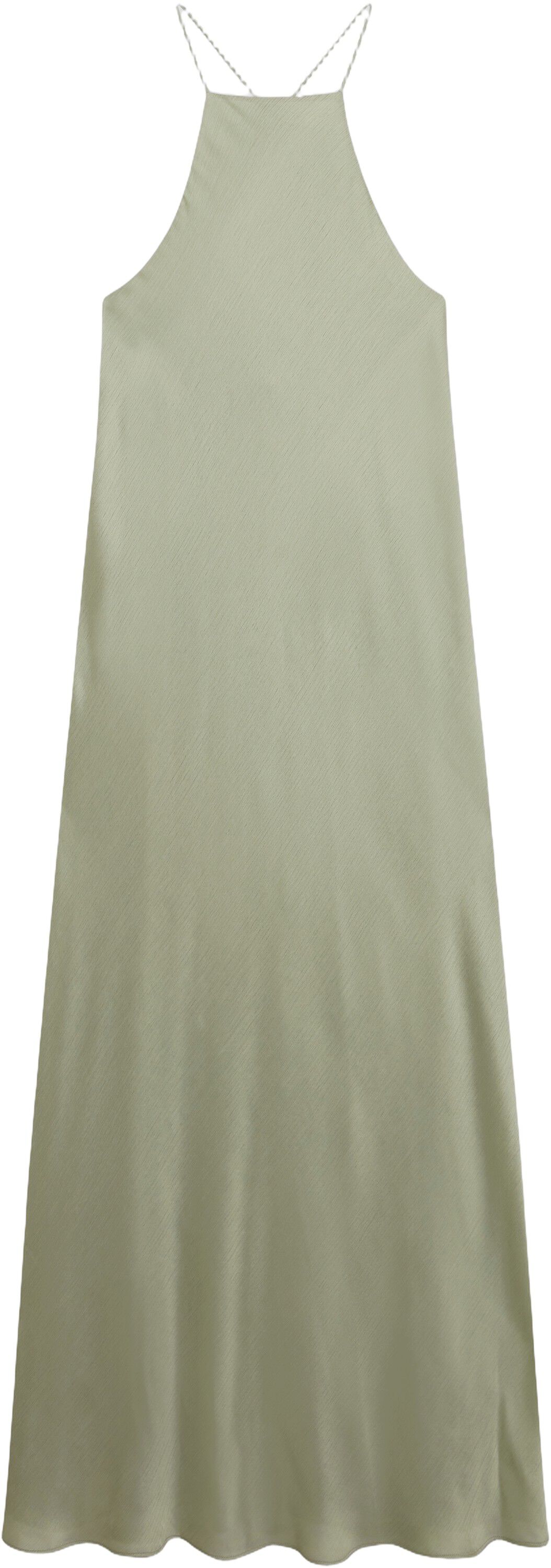 KAHRLI Halter Neck Midi Dress