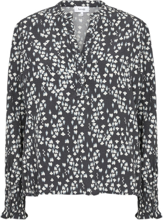 LR-KETTY 1 Bluse Sort