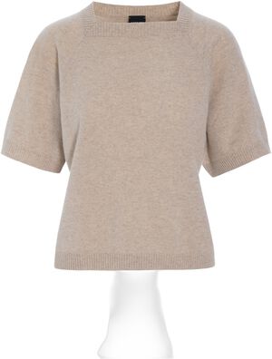 Kumo cashmere kort&aelig;rmet bluse