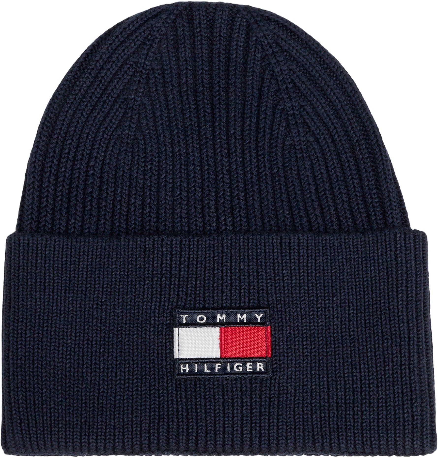 Kids' Heritage Flag Logo Rib-Knit Beanie