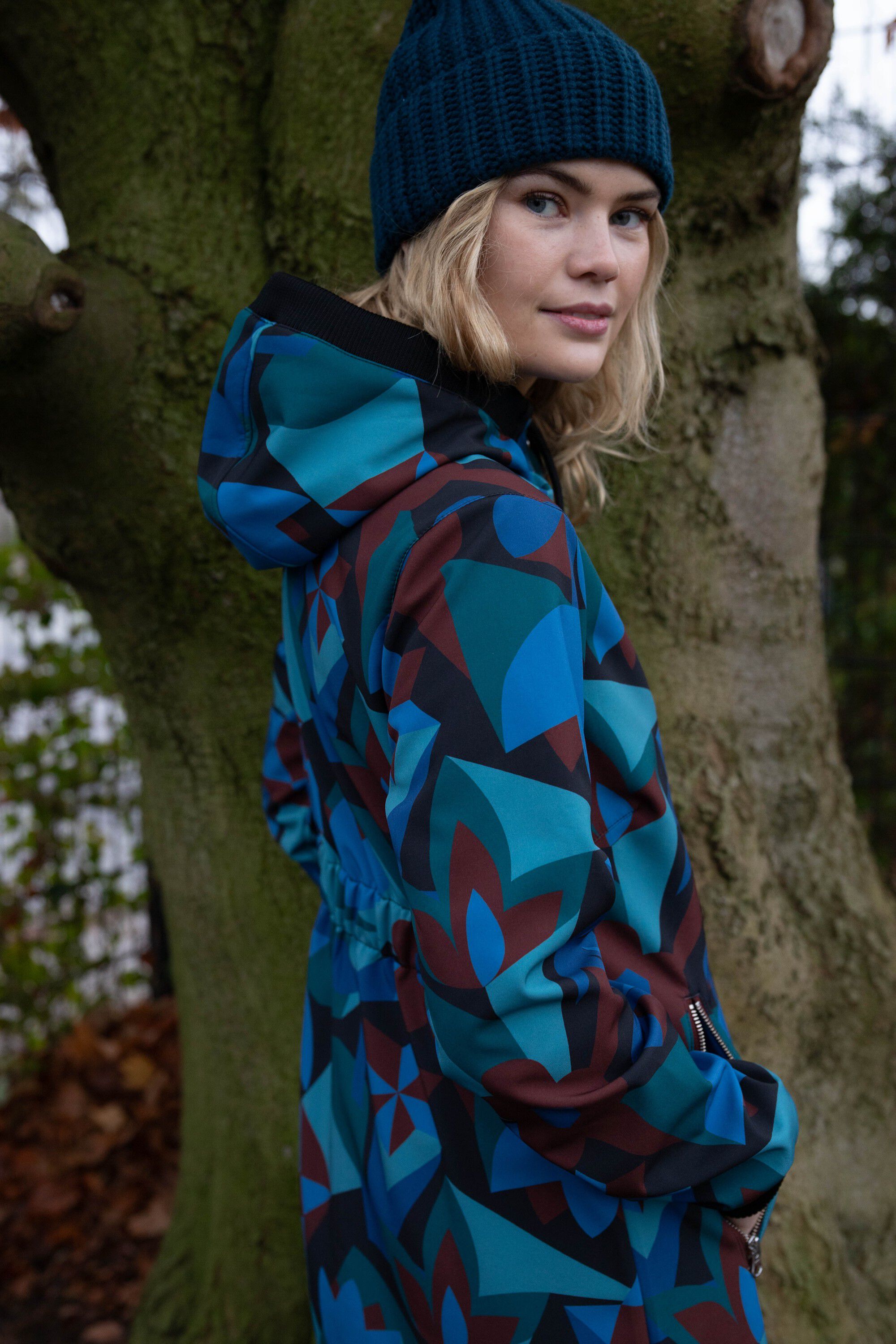 Danejane Softshell Black Merlot GEOFLEUR