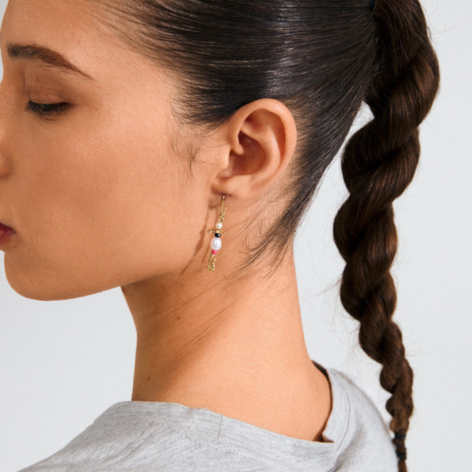 LENNOX single &oslash;rering guldbelagt Em