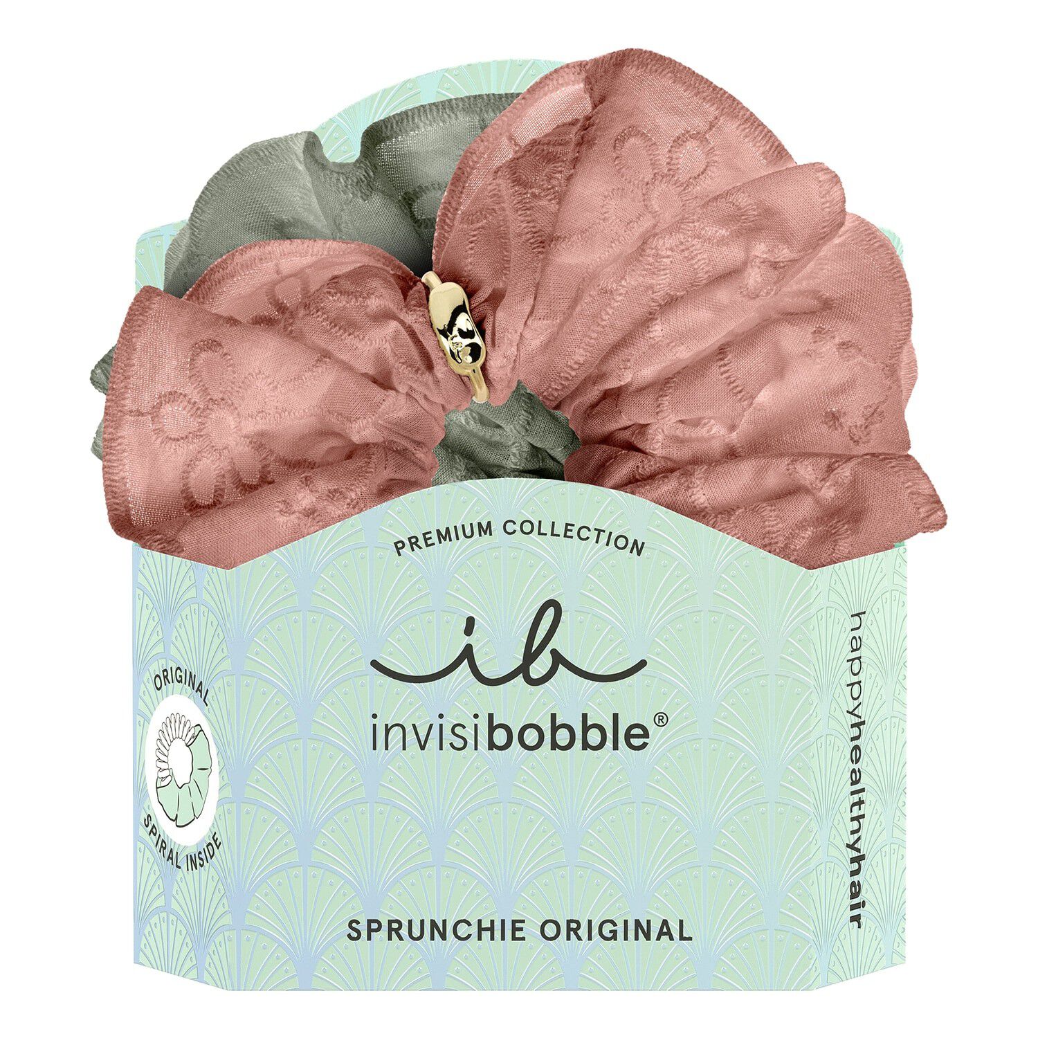 SPRUNCHIE PREMIUM - Duo af h&aring;relastikker