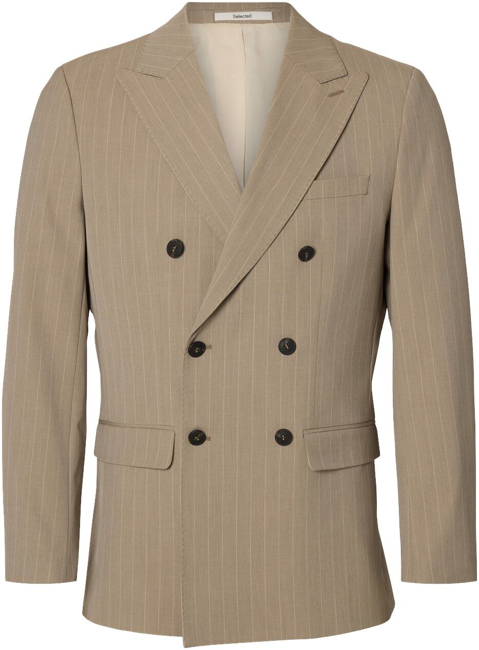 SLHSLIM-LIAM PINSTRIPED DB BLZ FLEX