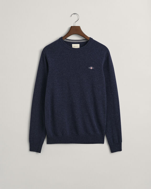 SUPERFINE LAMBSWOOL C-NECK