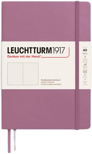 LT1917 Notebook A5 Dot Dusty Rose