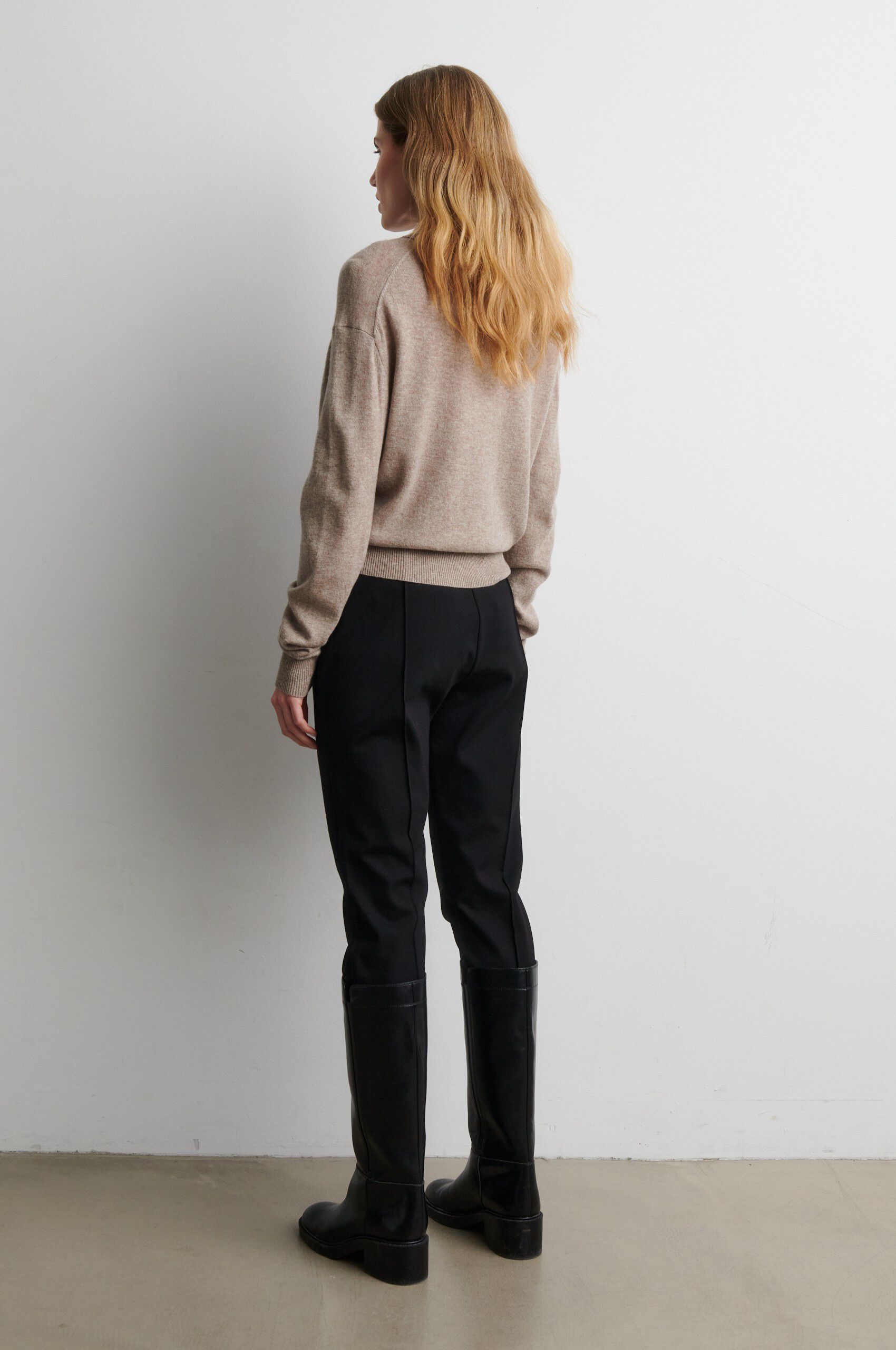 Longo Knit LS Collar