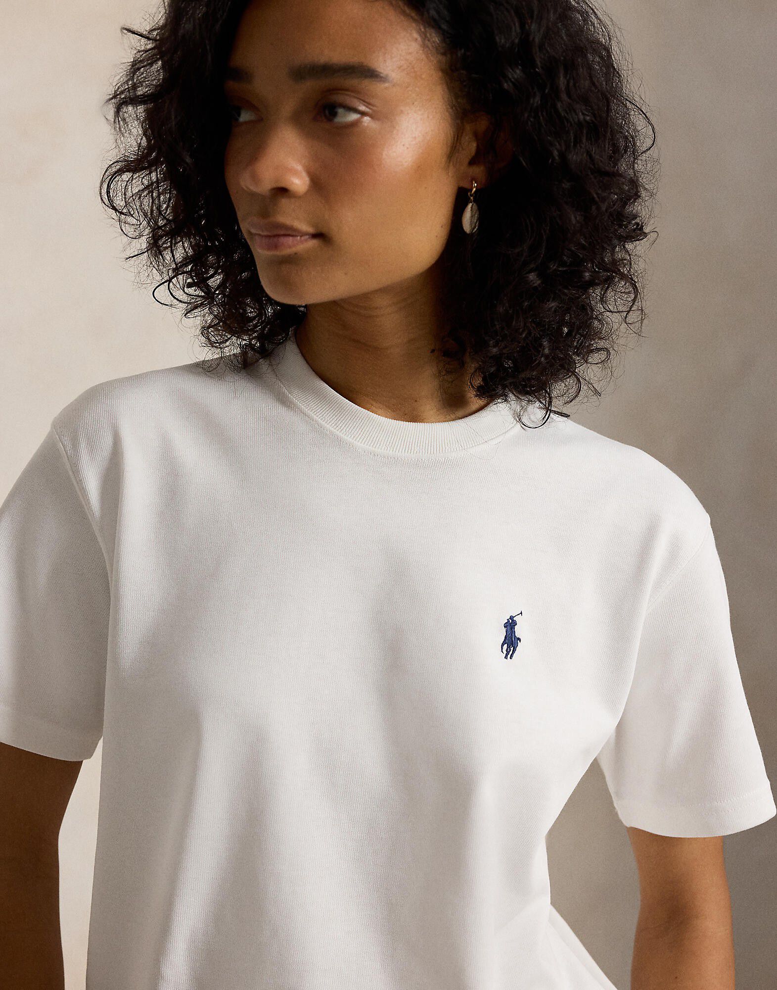 Relaxed Fit Cotton Jersey Tee