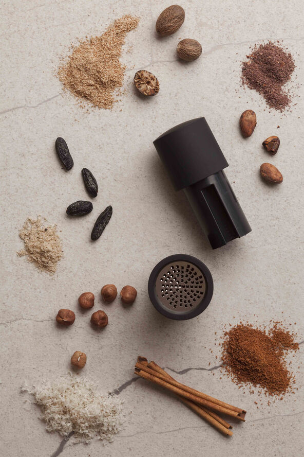 Krydderimølle, sort