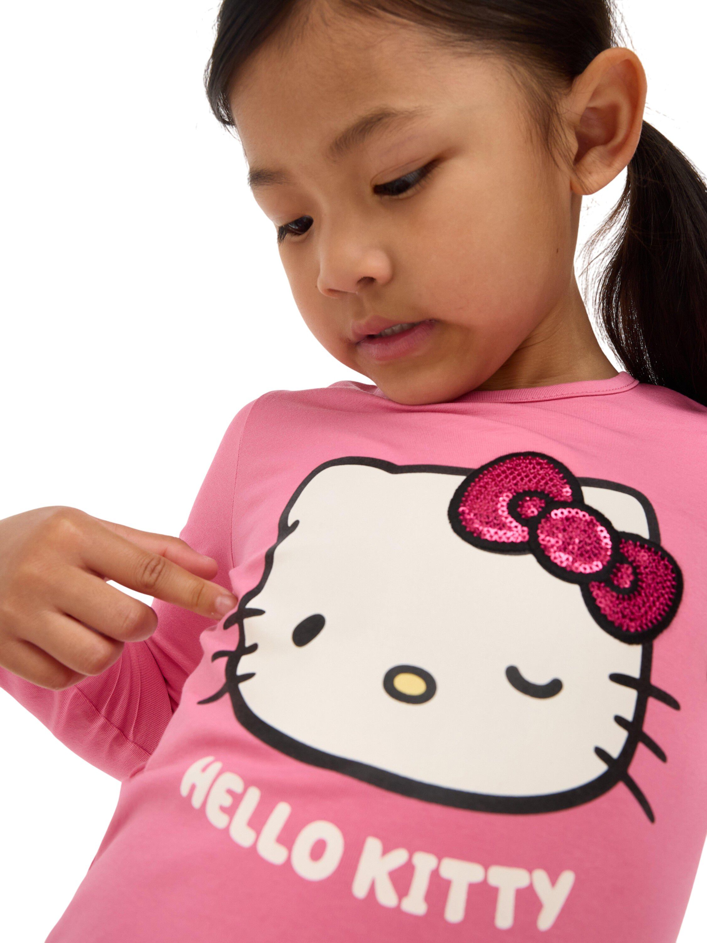 Top in soft cotton jersey with long