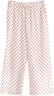 Cropped pyjama trousers in soft see