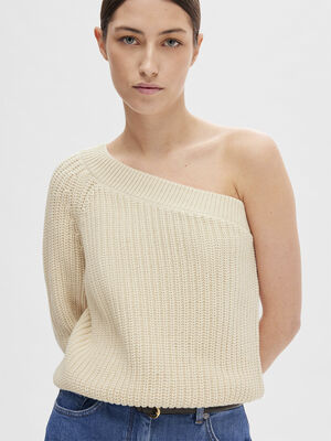 SLFSEDORA LS KNIT ONE SHOULDER