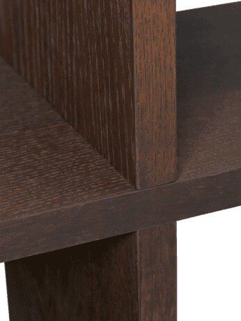 Kona Bookcase 2x2 - Dark Stained