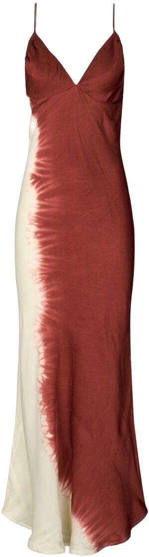 Coastal ruched bust bias dress - Gy