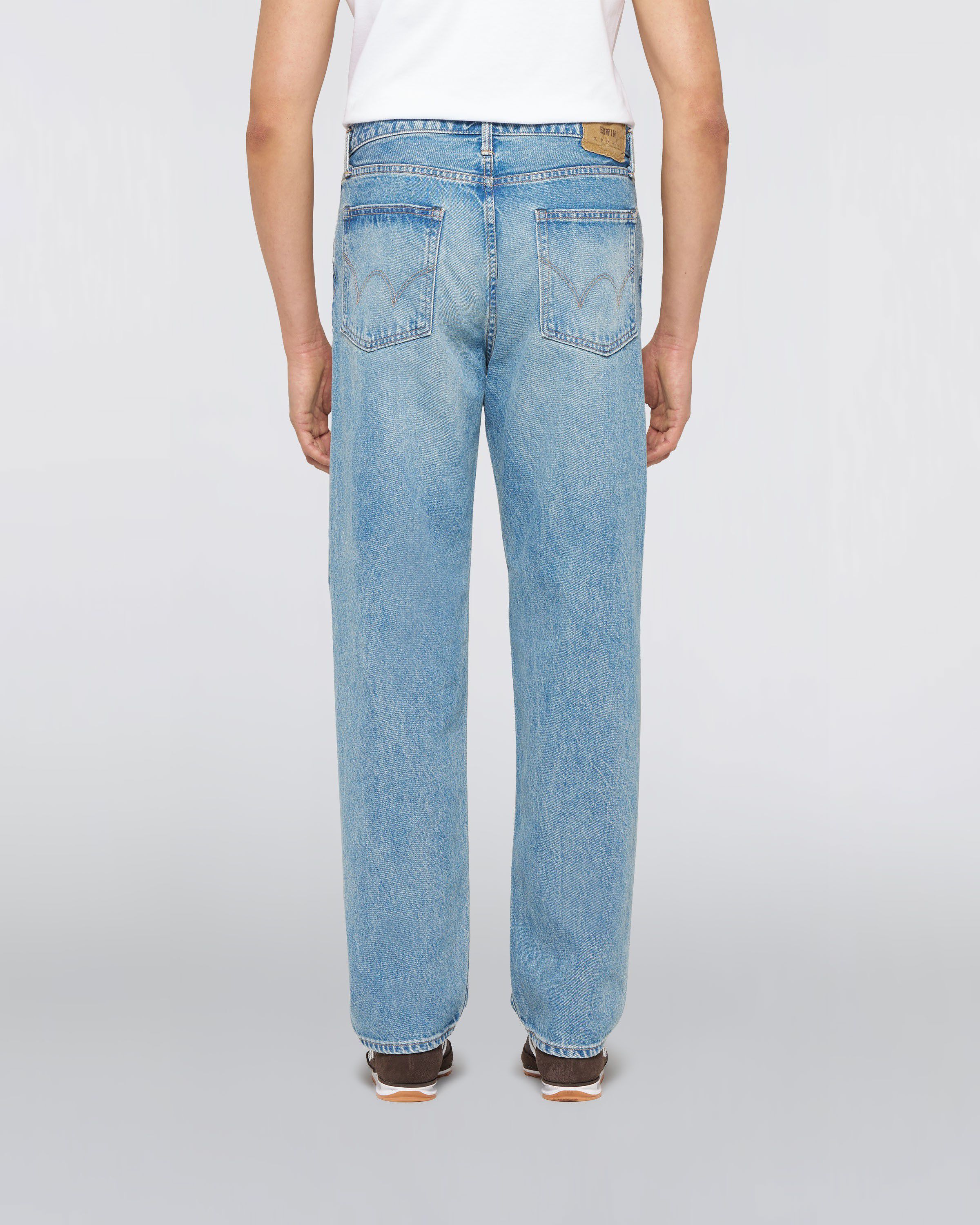 Loose Jeans-Blue - Mid Light Used