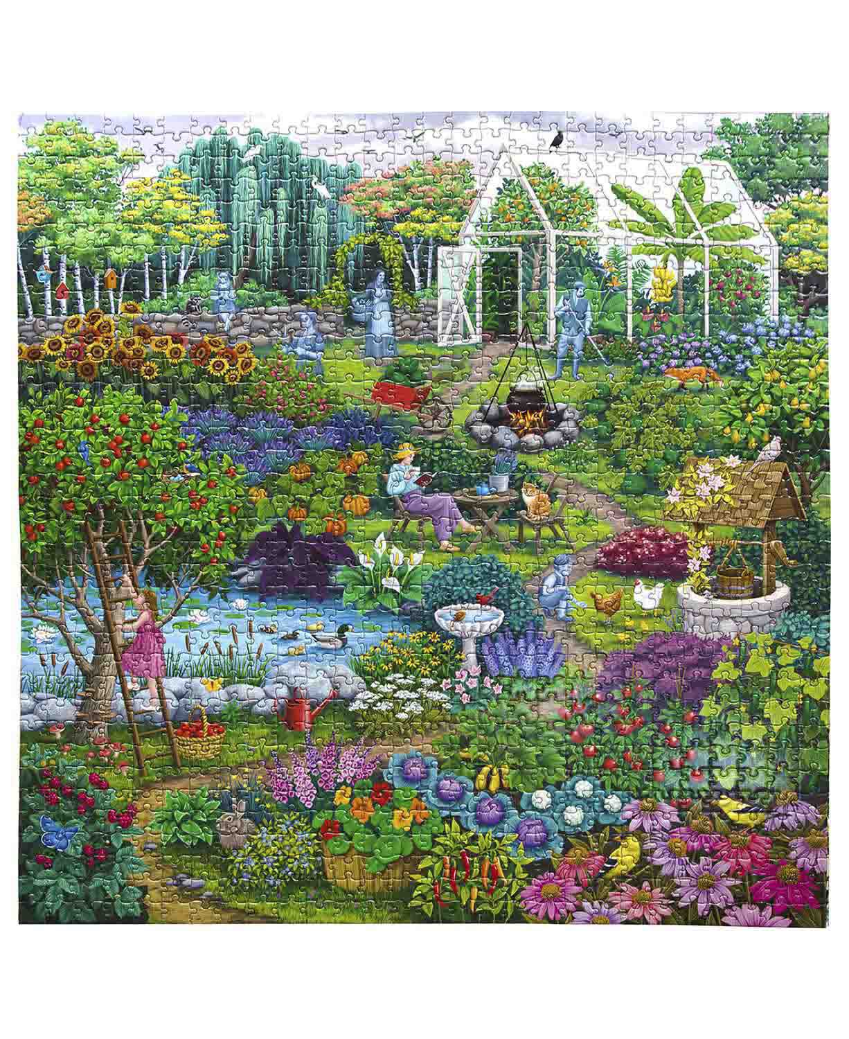 eeBoo - Puslespil 1000 brk - Alchemist's Orchard