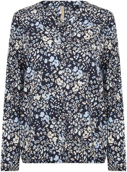 SC-FELICITY AOP 532 Bluse Navy