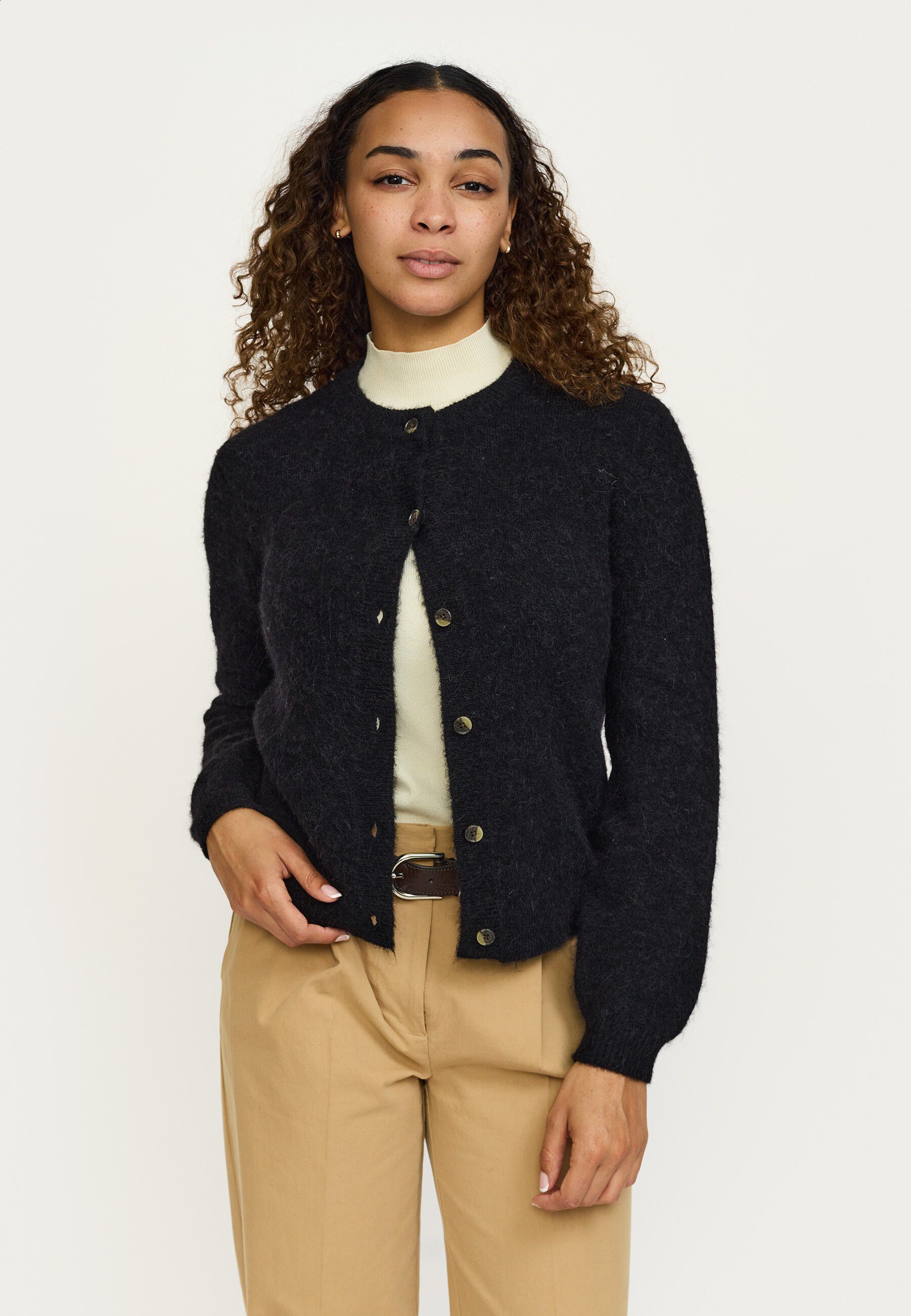 SRAllison O-neck Cardigan Knit