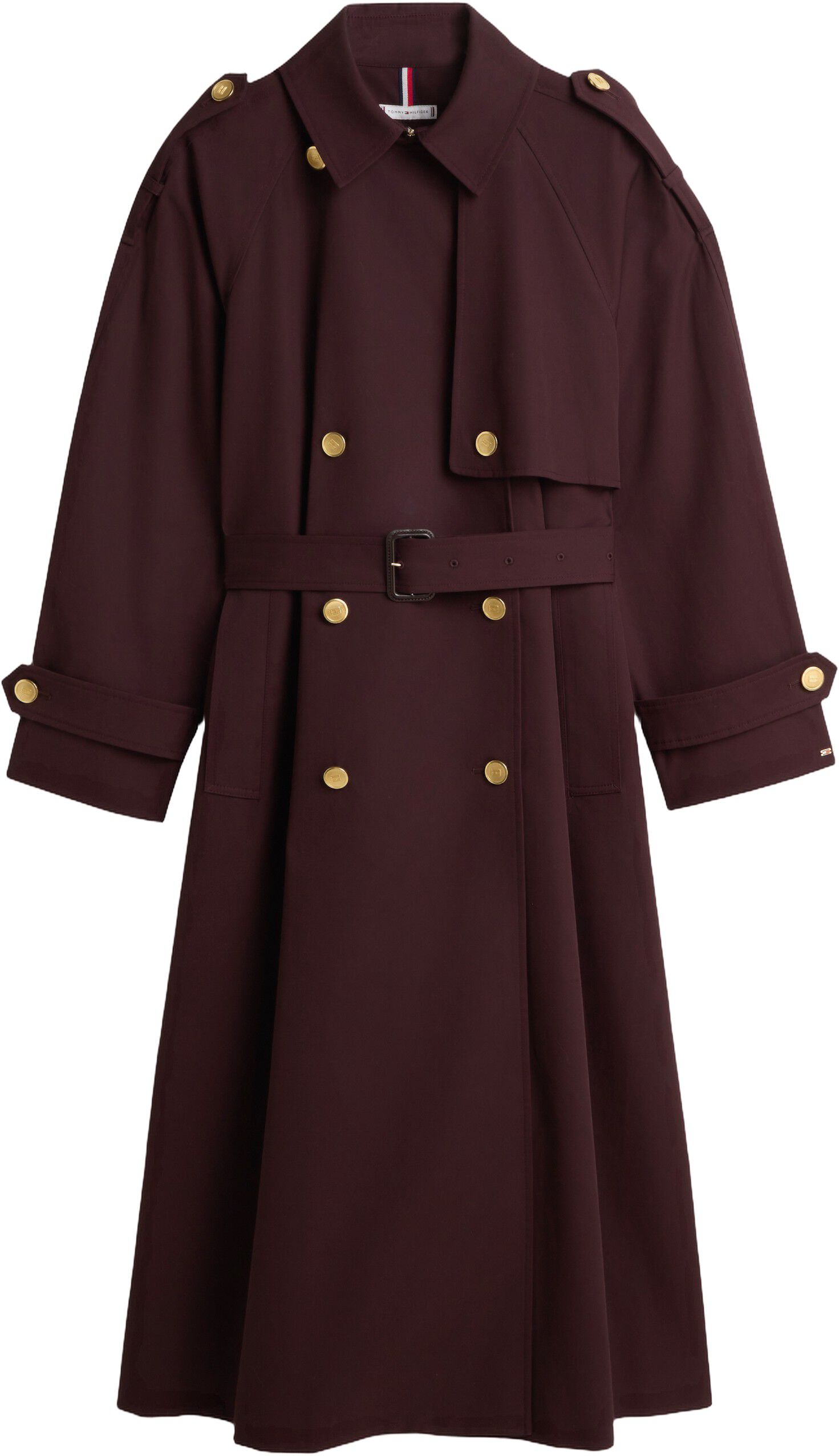 OVERSIZED COTTON TRENCH COAT