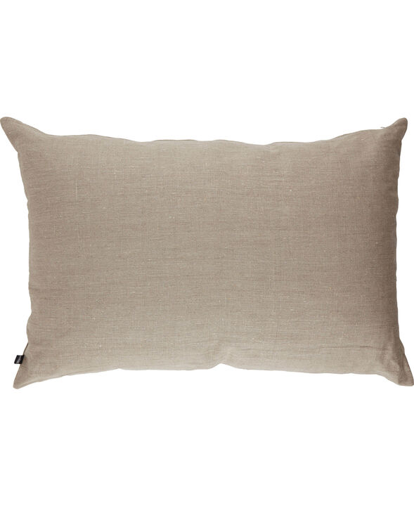 Hør gavlpude Beige 90x60 cm.