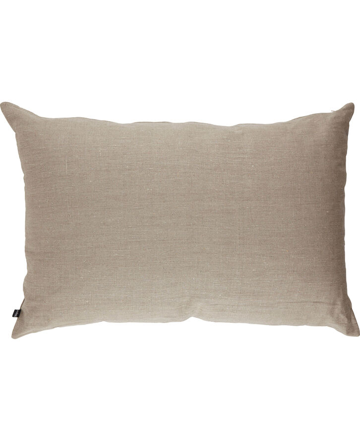 Hør gavlpude Beige 90x60 cm.