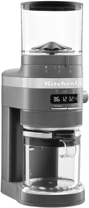Kaffekværn medallion silver B13cm H