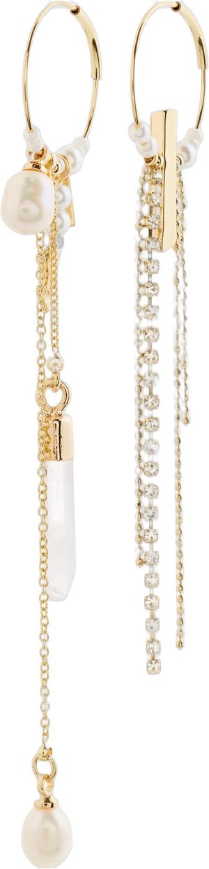 STARLIGHT hoops gold-plated