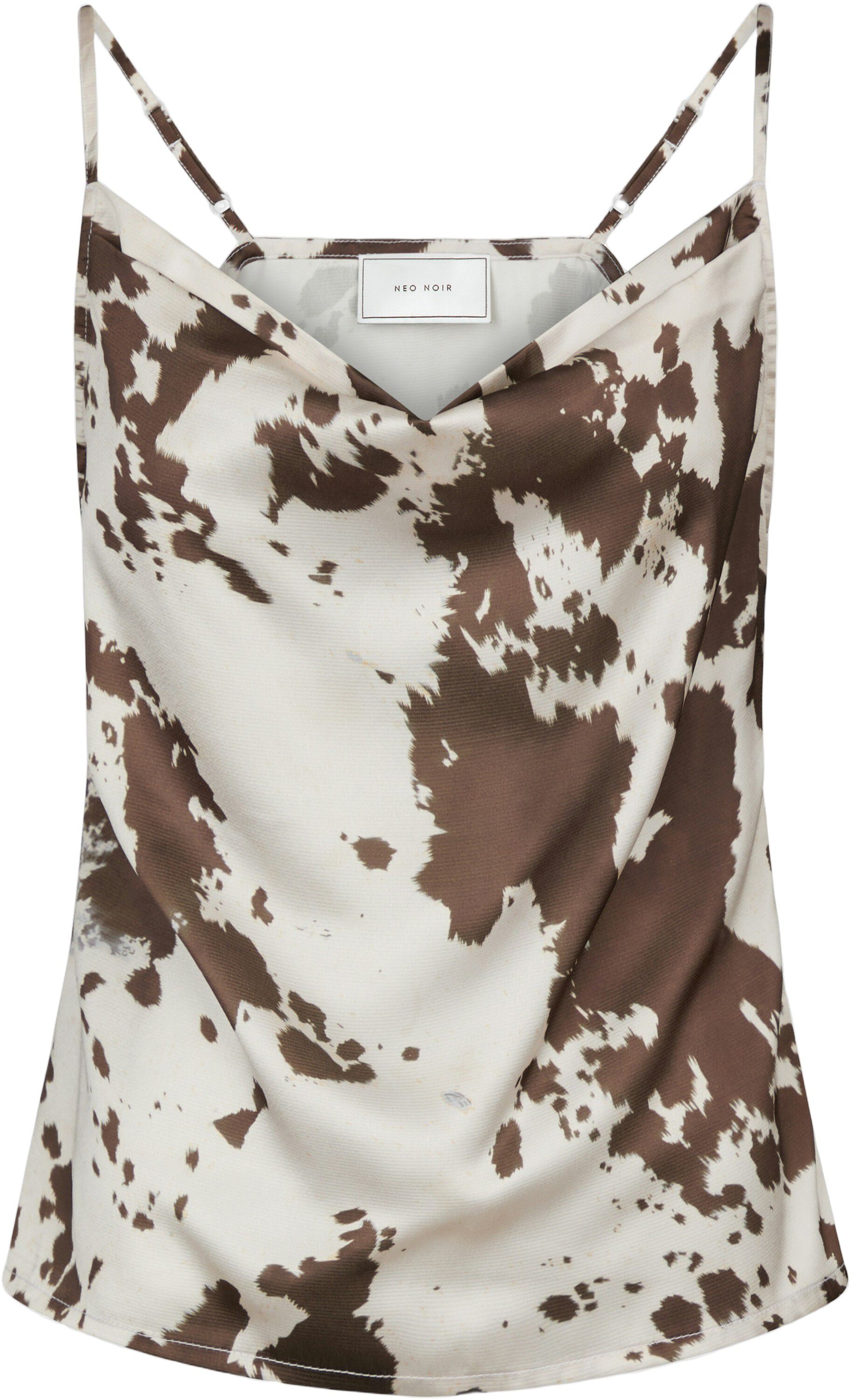 Lindy Cow Print Top