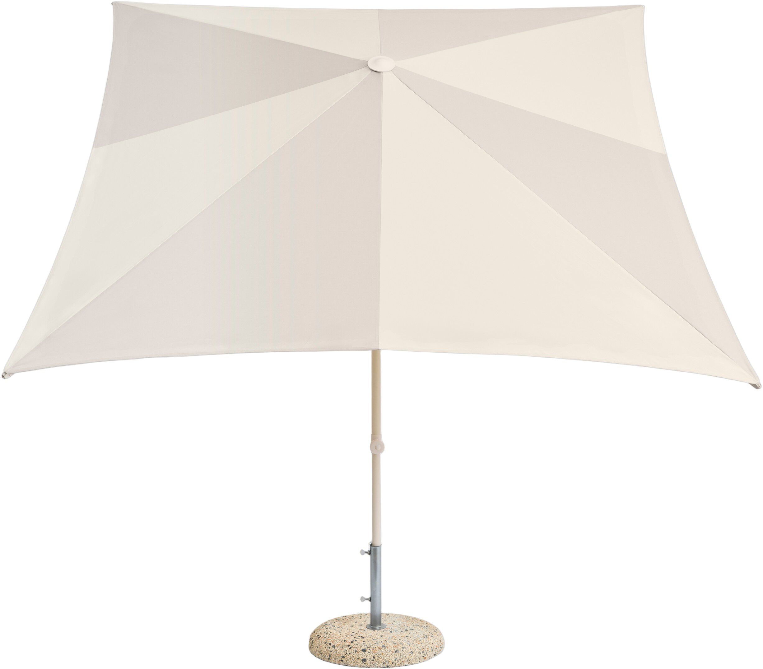 Terrazza Parasol-Square-Off-white and grey