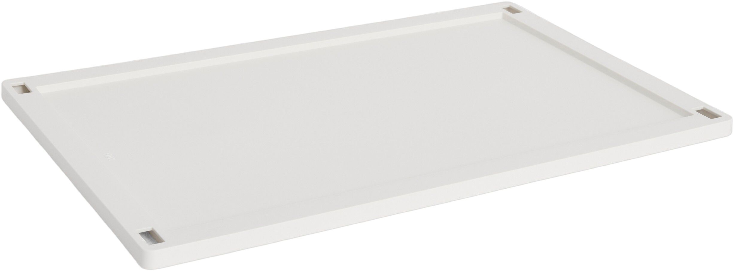 HAY Colour Crate Lid Plastic-Large-Powder