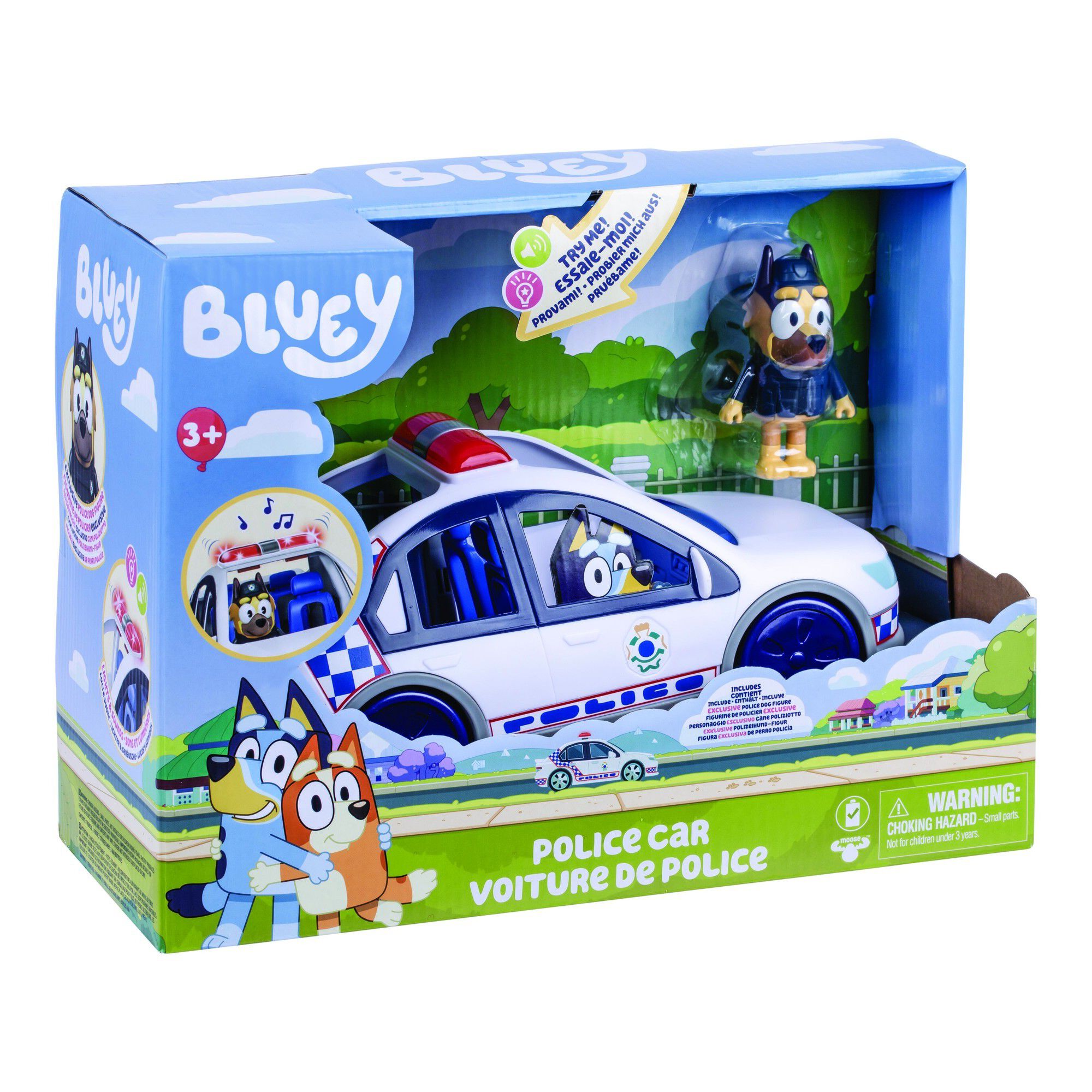 BLUEY, Police Car