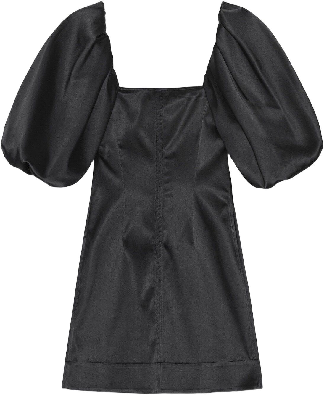 Double Satin Mini Dress