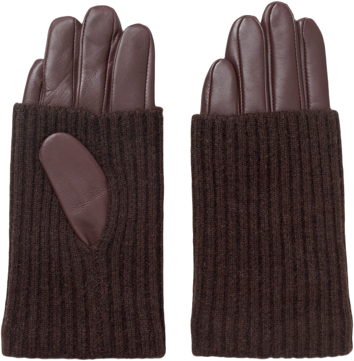 Day Leather Knit Glove