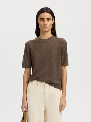 SLFSHIRLEY 2/4 KNIT O-NECK NOOS