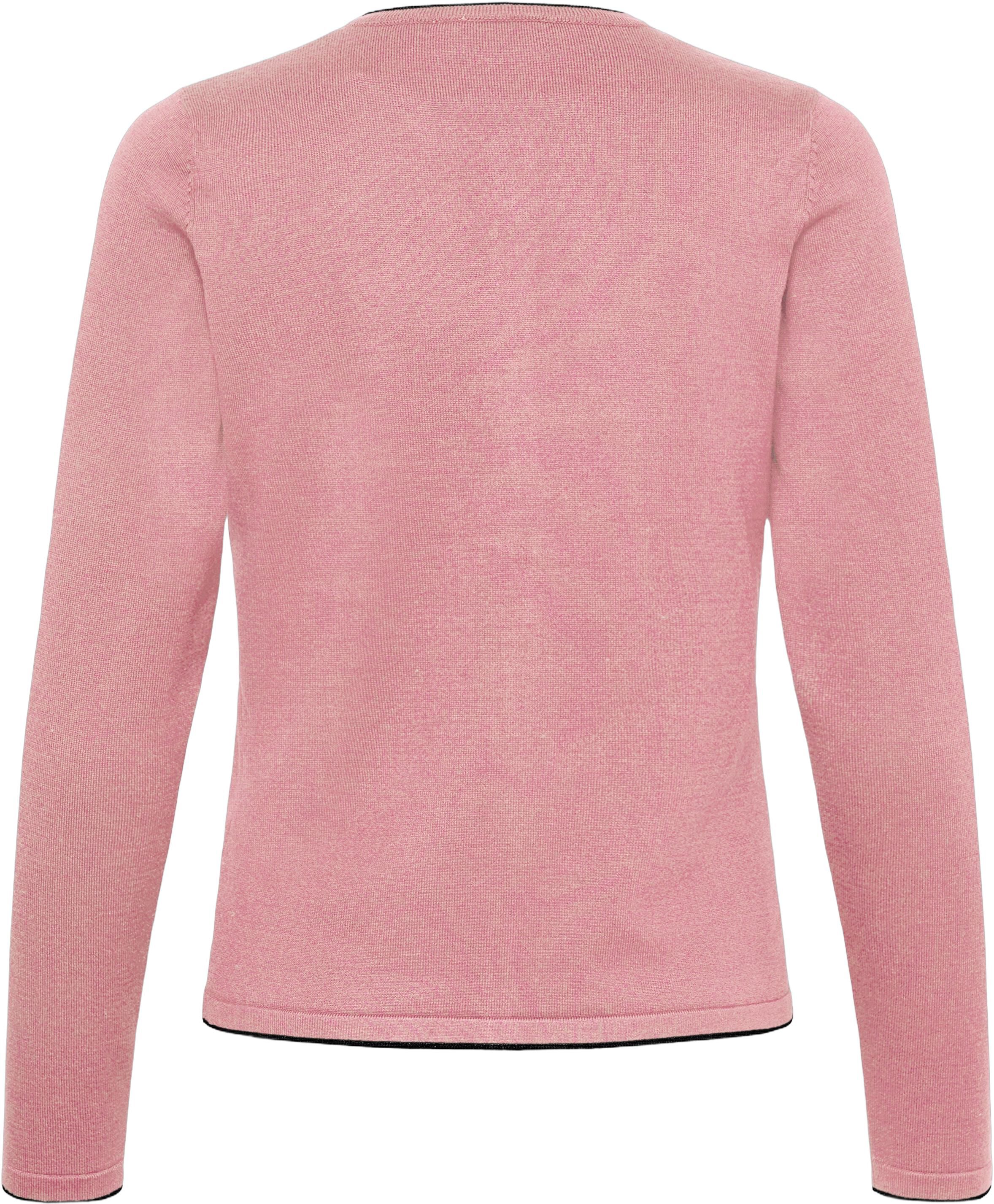 MilaSZ Contrast Stripe Cardigan