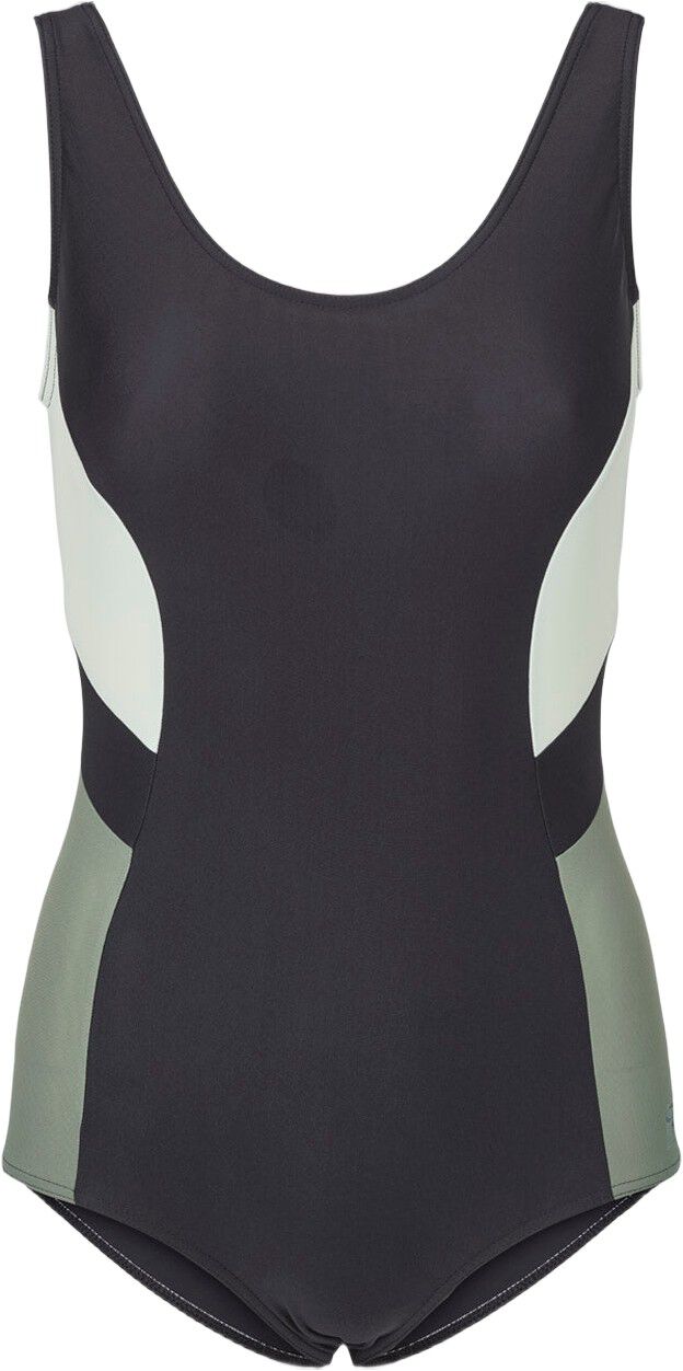 Badedragt m/lavt ben og u-ryg