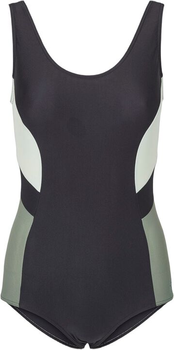 Badedragt m/lavt ben og u-ryg