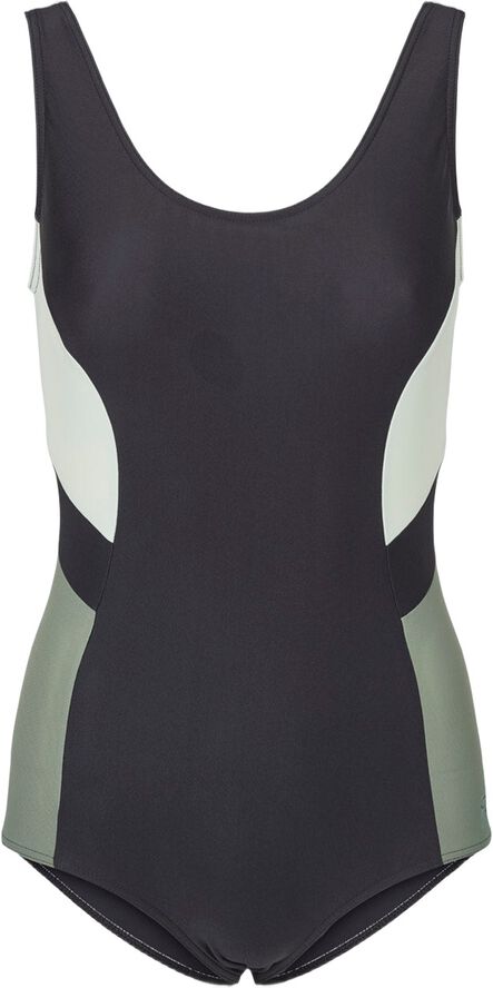 Badedragt m/lavt ben og u-ryg