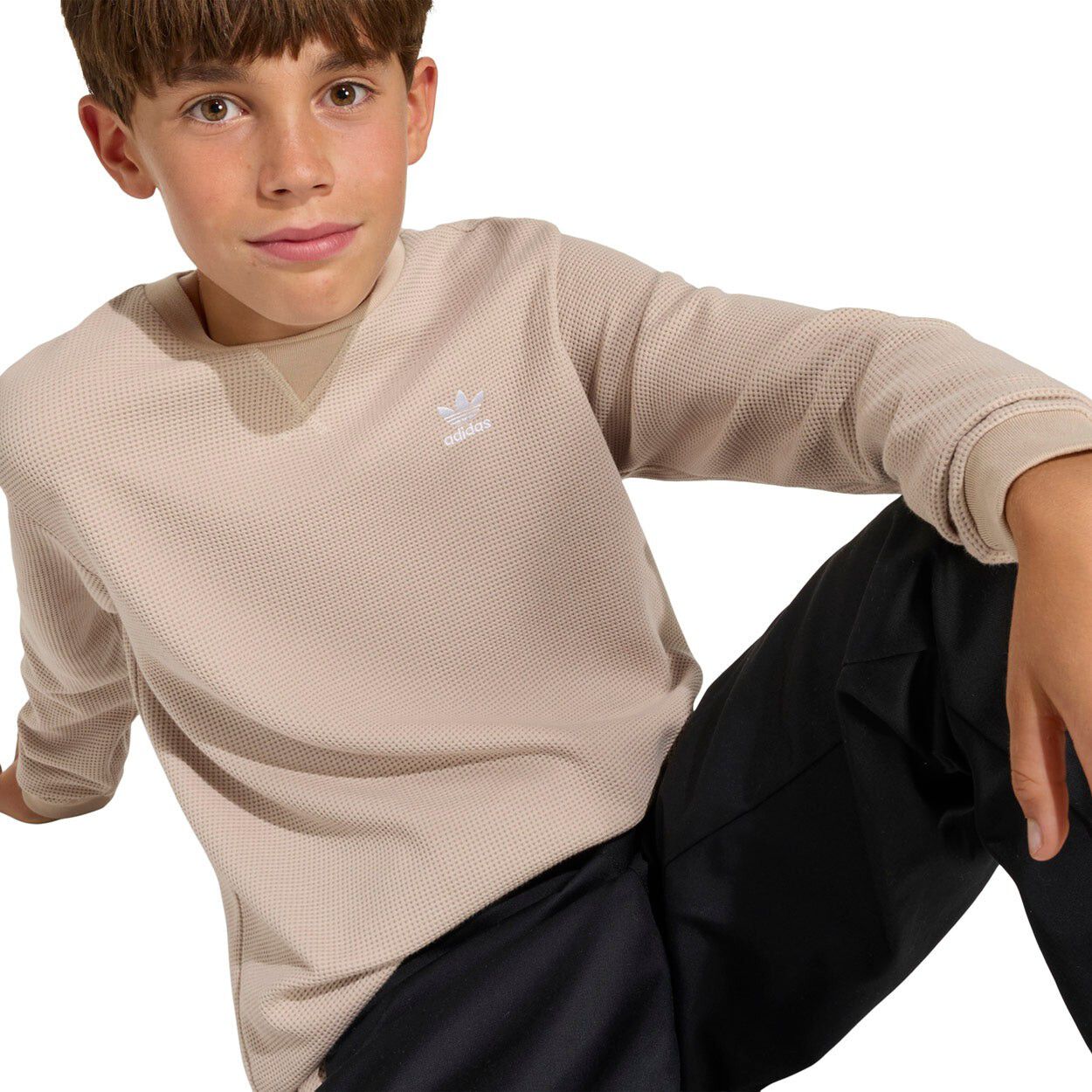 Regular Waffle Sweatshirt