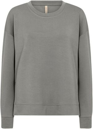 SC-BANU 164 Sweatshirt Støvet Grøn