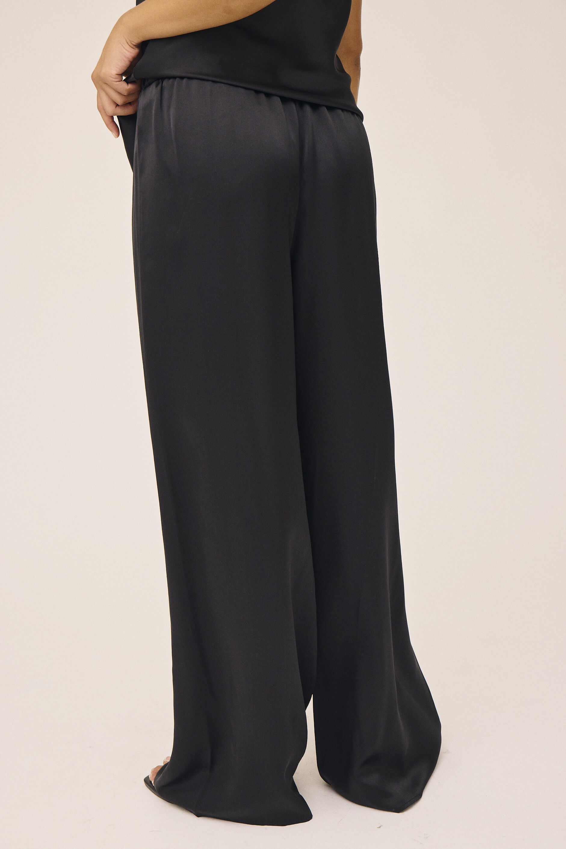 Moon 10 G - Wide Pyjamas Trousers, 100% Silk