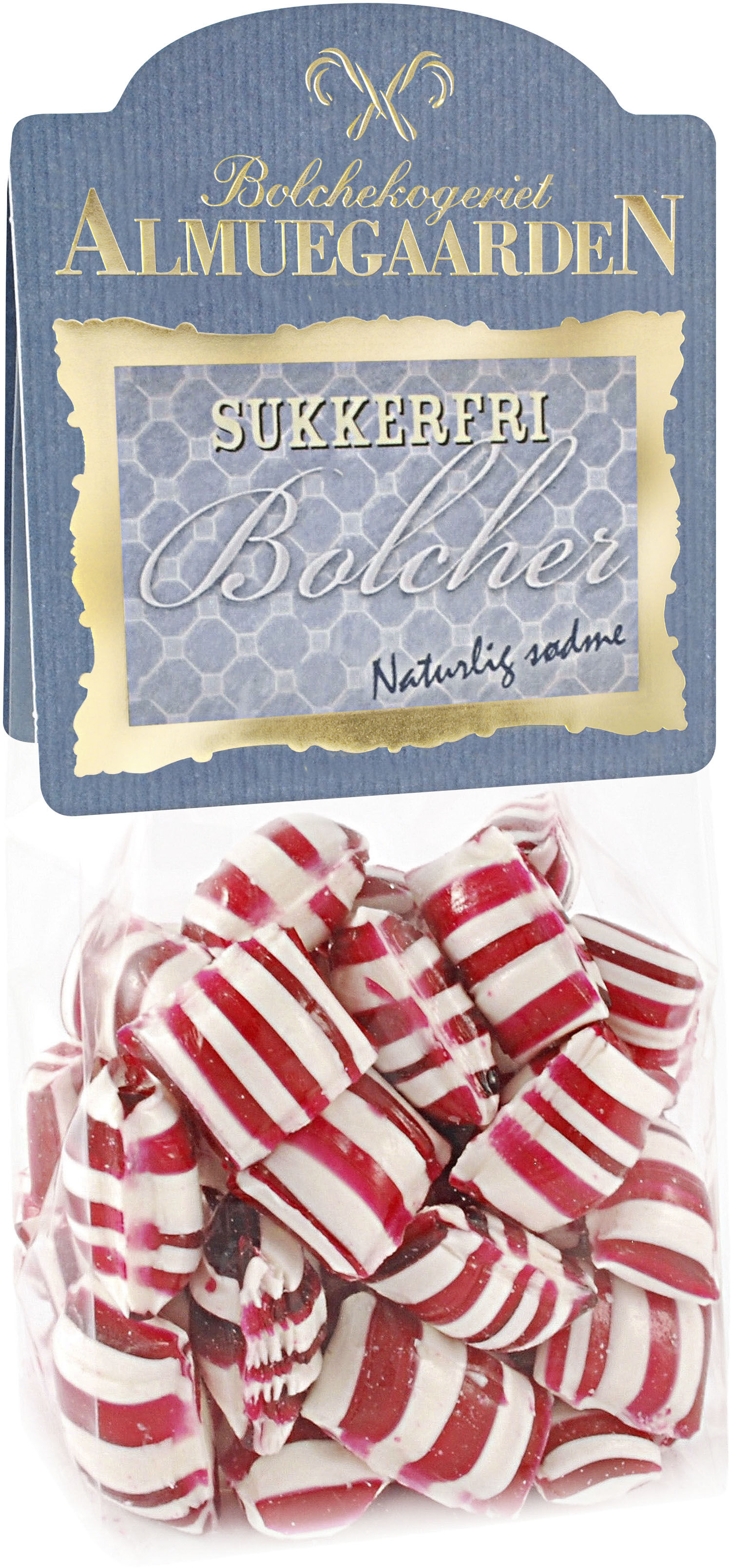 Sukkerfri Pebermynte bolcher med smag af pebermynte