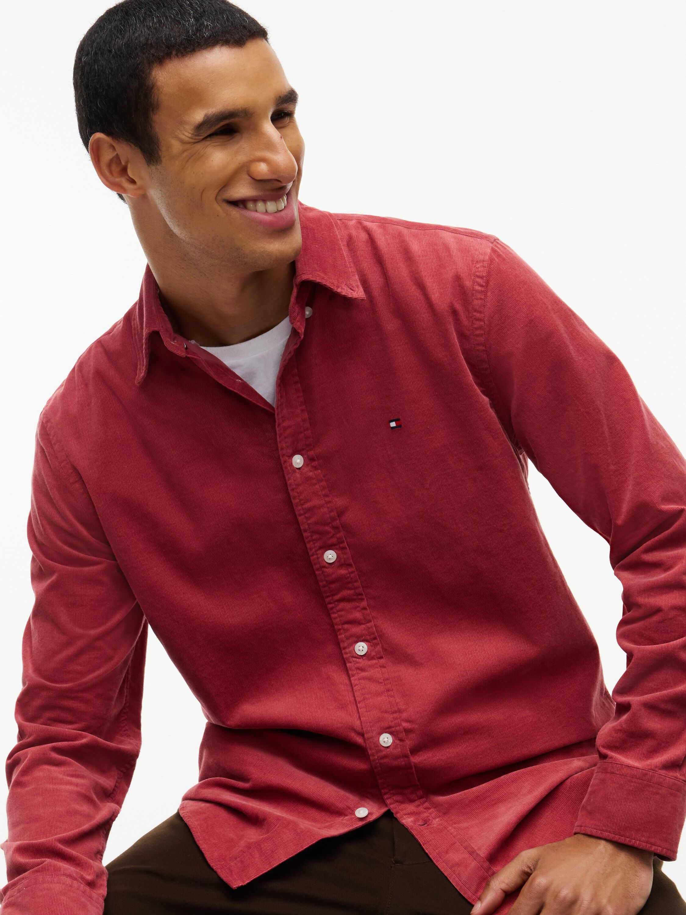 SOLID CORDUROY RF SHIRT