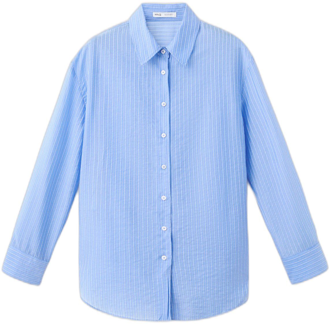 Striped lyocell shirt
