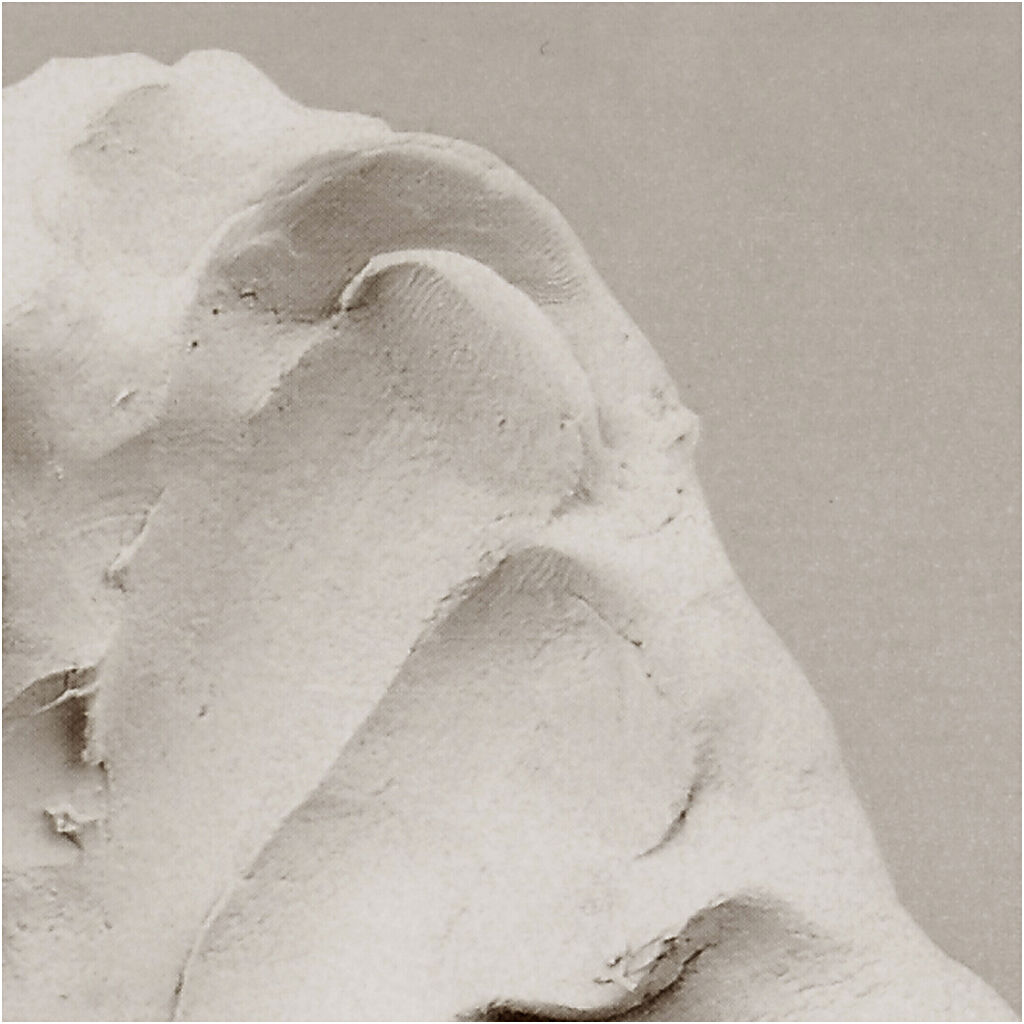 Selvh&aelig;rdende Ler, lys gr&aring;, 1000g.