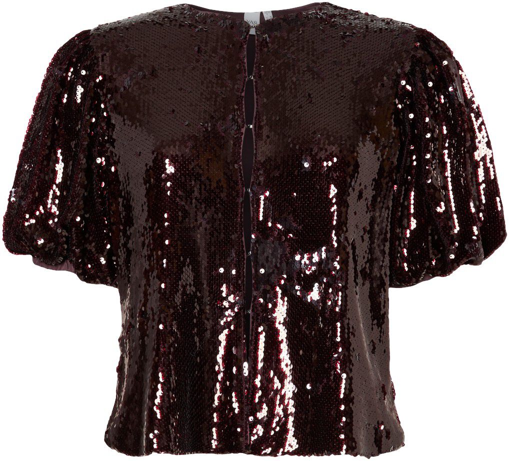YASROYALINA 2/4 SEQUIN TOP - SHOW